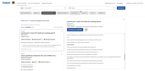 Télécharger Indeed: Recherche D’Emploi - Information, Communication ...