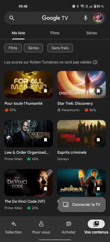 Télécharger Google TV (Play Film) - Video - Les Numériques