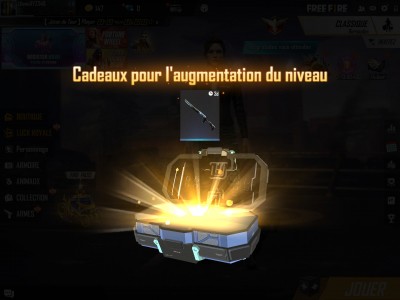 Garena Free Fire - Rampage Gains d'augmentation de niveau