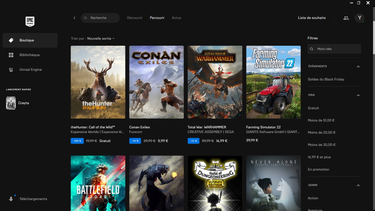 Download Epic Games Launcher for Mac - Free - 15.17.1