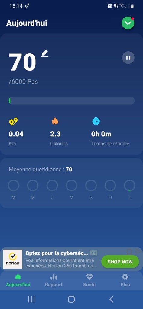 Podomètre - Compteur de Pas & Compteur de Calories - Téléchargement de  l'APK pour Android
