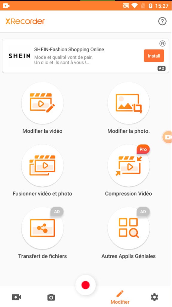 Enregistreur d'écran:XRecorder – Applications sur Google Play