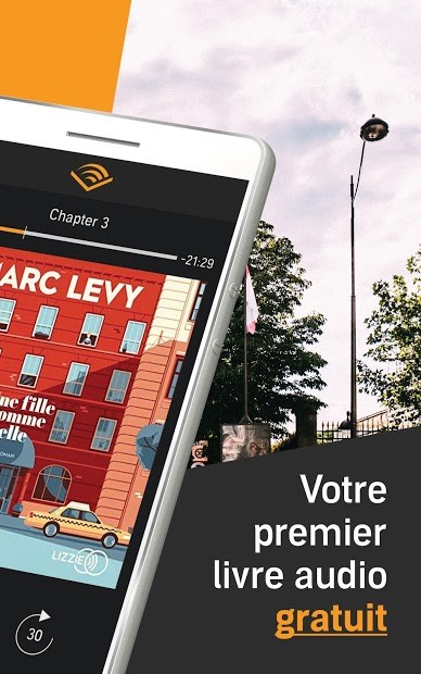 Appli Audible - un livre audio gratuit à télécharger - Psyway
