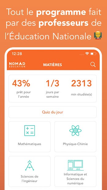 «Nomad éducation», une application de «coaching» scolaire gratuite pour les  étudiants francophones