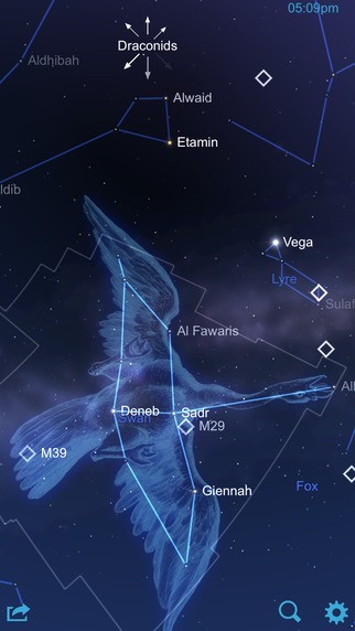 Application astronomie : carte du ciel - App-enfant