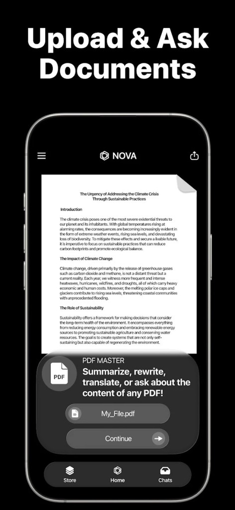 Download AI Chatbot - Nova (free) for macOS, Android, iOS and Web App ...