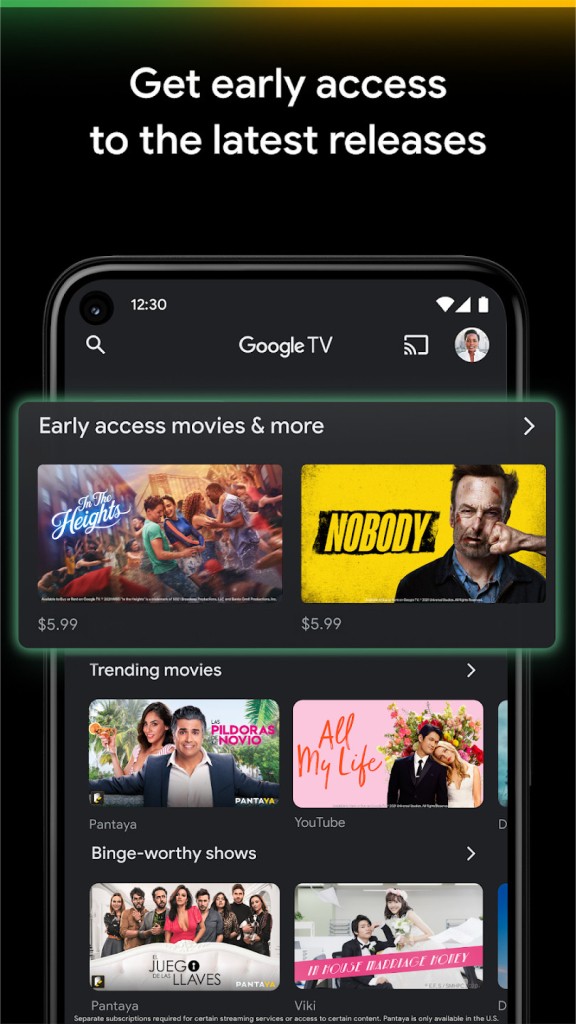 Download Google TV (Play Film) (free) for Android, APK, iOS and Web App ...