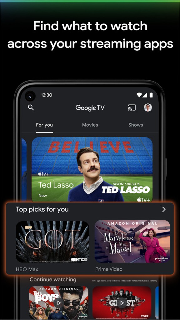 Download Google TV (Play Film) (free) for Android, APK, iOS and Web App ...