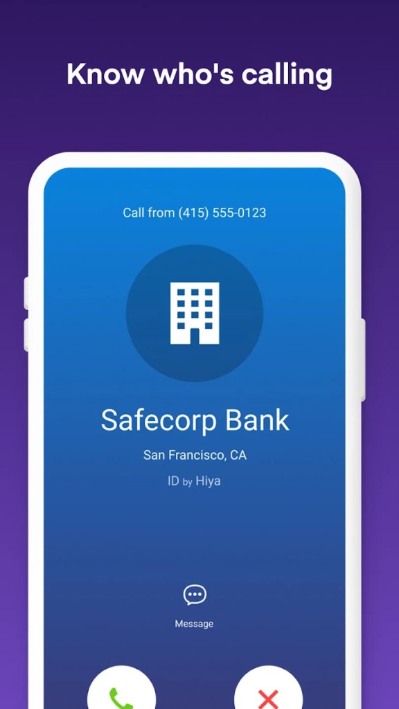 Download Hiya Spam Blocker & Caller ID (free) for Android,