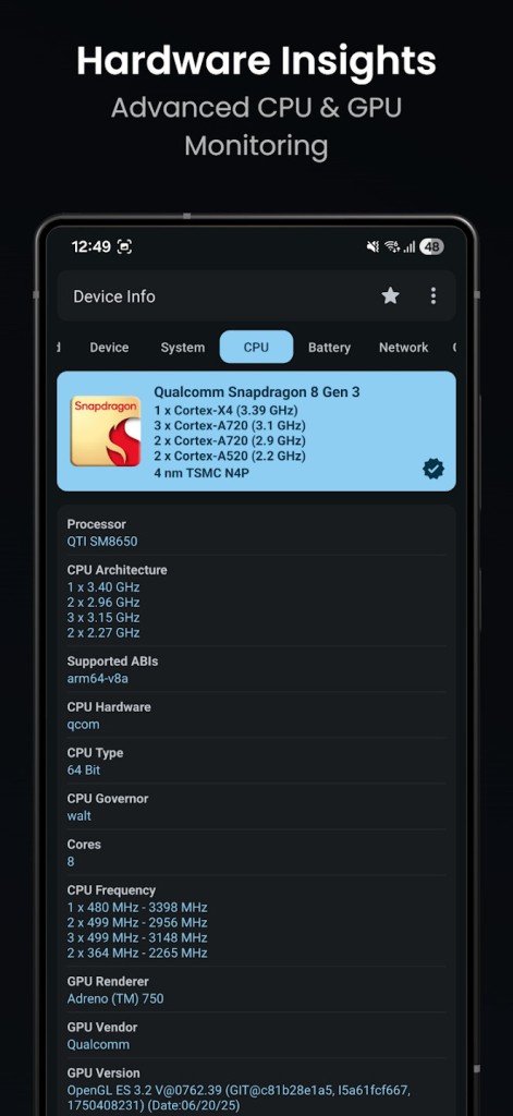 Download Device Info: System & CPU Info (free) for Android | Kotaku