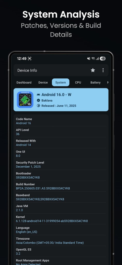 Download Device Info: System & CPU Info (free) for Android | Kotaku
