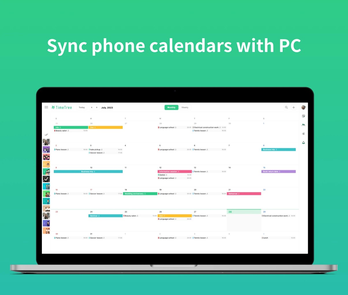 Download TimeTree - Shared Calendar (free) for Android, APK, iOS and ...