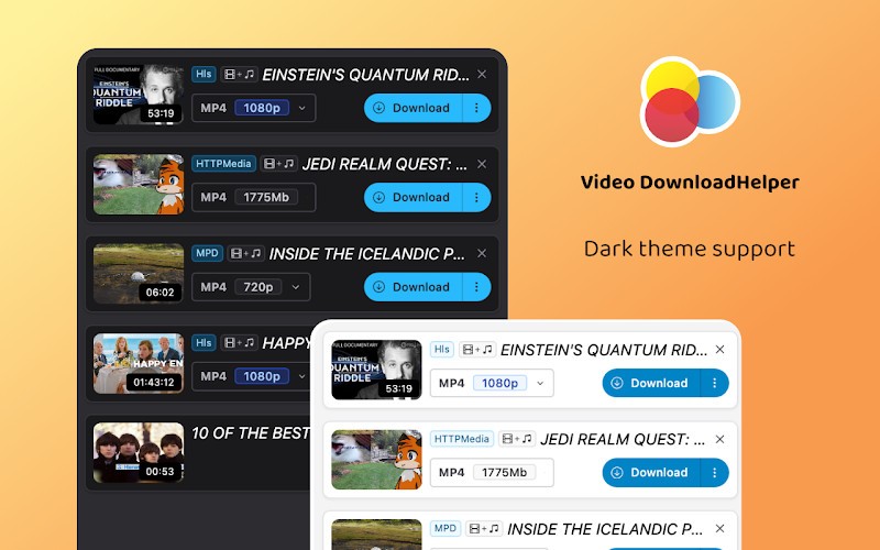 Télécharger Video DownloadHelper pour Extension Google Chrome