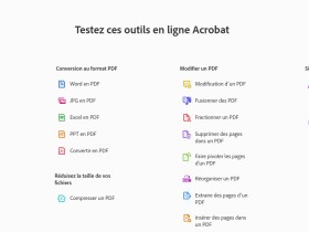 Télécharger Adobe Acrobat Online - Convertir En PDF - Bureautique - Les ...