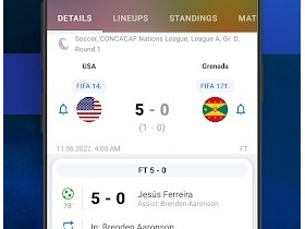 Télécharger Sofascore - Live score - CNET France