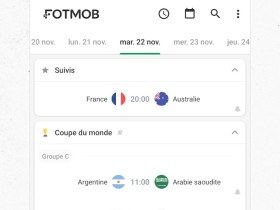 Télécharger FotMob - Foot En Direct - CNET France