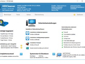 download the new version HDCleaner 2.054