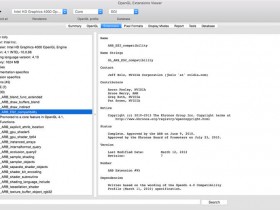 download the new for mac OpenGL Extension Viewer 6.4.1.1