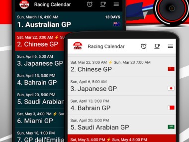 Racing Calendar 2025