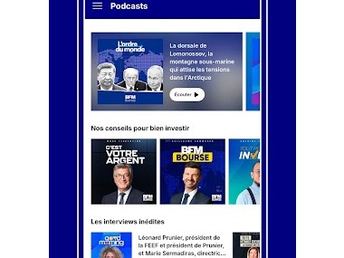 BFM Business : radio, podcast