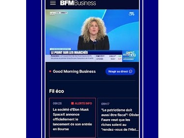 BFM Business : radio, podcast