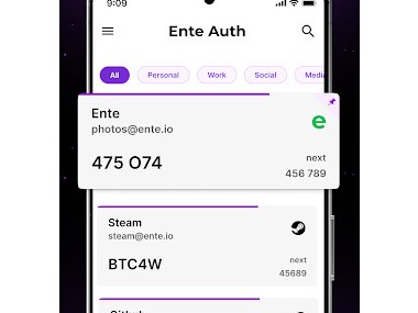 Ente Auth - 2FA Authenticator