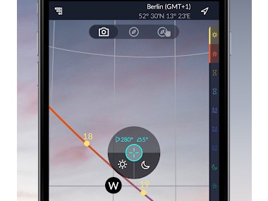 Ephemeris: Soleil et Lune