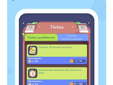 Focus Plant: Concentration app