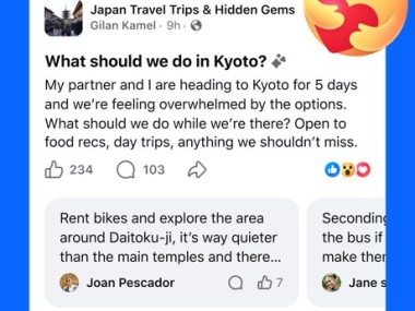Forum, a Facebook app