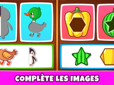 Jeux pour enfants: 3 à 7 ans