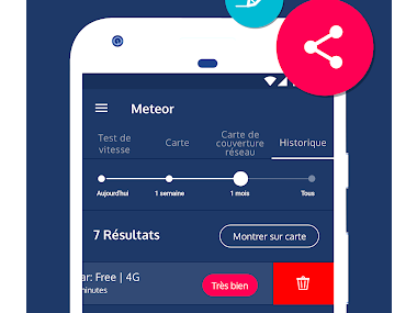 Meteor Test de vitesse 4G&5G