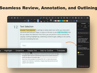 Notein : manuscrit,notes,PDF