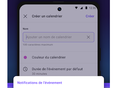 Proton Calendar: Votre agenda