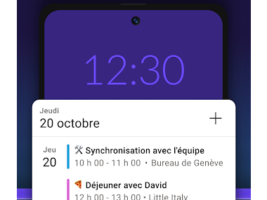 Proton Calendar: Votre agenda