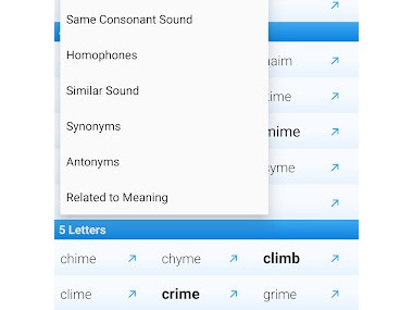 RhymeZone Rhyming Dictionary