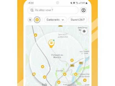 Roole Map : Borne & Navigation