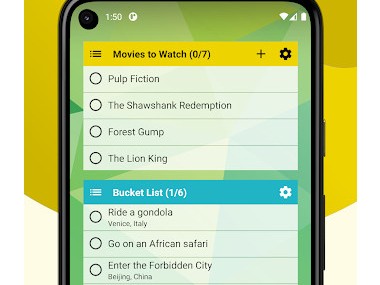 Tasks - Tâches : liste de tâches