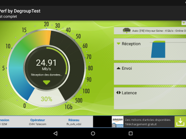 nPerf - Test de débit 4G 5G WiFi