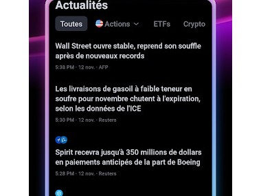 TradingView - Bourse et crypto