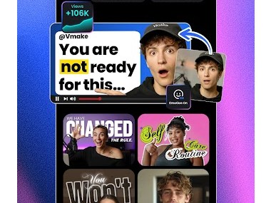 Vmake: AI Talking Video Editor