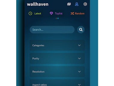 Wallflow: Wallhaven Wallpapers