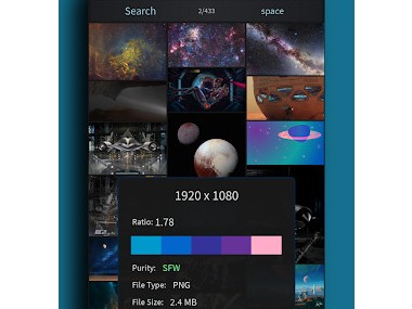 Wallflow: Wallhaven Wallpapers