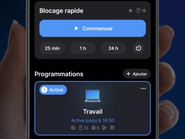 AppBlock - blocage d'applis