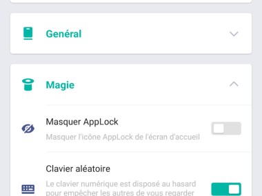 AppLock - Verrouillage Applis
