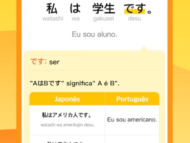 LingoDeer - Japonês e Inglês