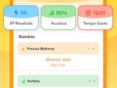 LingoDeer - Japonês e Inglês