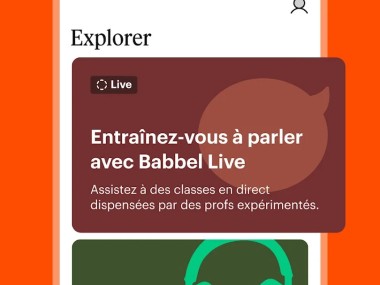 Babbel - Cours de langues