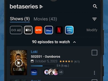 BetaSeries - TV Shows & Movies