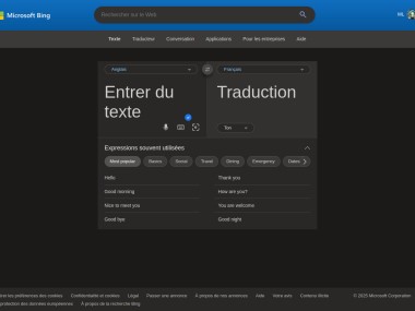 Microsoft Bing Translator (Microsoft Traducteur)