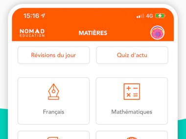 Télécharger Nomad Education Brevet Bac Sup Primaire en version APK Android iOS Service en